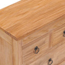 skænk 50x30x90 cm massivt teaktræ