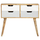 skænk 85 x 40 x 71 cm massivt mangotræ