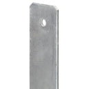 hegnspløkker 6 stk. 14x6x60 cm galvaniseret stål sølvfarvet