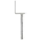 hegnsankre 12 stk. sølv 8x6x30 cm galvaniseret stål