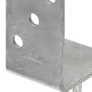 hegnsankre 12 stk. sølv 8x6x30 cm galvaniseret stål