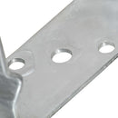 jordankre 6 stk. 7x6x15 cm galvaniseret stål sølvfarvet