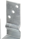 jordankre 6 stk. 9x6x15 cm galvaniseret stål sølvfarvet