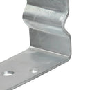 jordankre 12 stk. 9x6x15 cm galvaniseret stål sølvfarvet