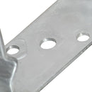 jordankre 12 stk. 9x6x15 cm galvaniseret stål sølvfarvet