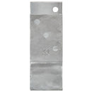 jordankre 6 stk. 12x6x15 cm galvaniseret stål sølvfarvet