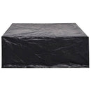 havemøbelovertræk 2 stk. 8 snørehuller 250x210x90 cm