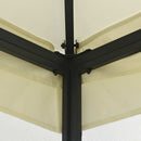pavillon med net 300x300x265 cm cremefarvet