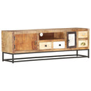 tv-skab 120x30x40 cm massivt genbrugstræ