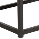 kommode 45x30x105 cm massivt genbrugstræ