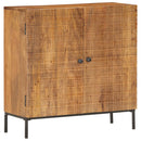 skænk massivt mangotræ 75 x 30 x 75 cm
