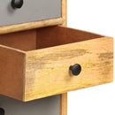 skænk 110 x 30 x 82 cm massivt mangotræ