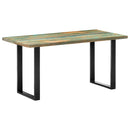 spisebord 160x80x75 cm massivt genanvendt træ