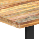 spisebord 160x80x75 cm massivt genanvendt træ