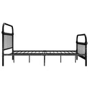 sengestel 120x200 cm metal sort