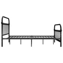 sengestel 160x200 cm metal sort