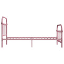 sengestel 90x200 cm metal pink