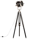 gulvlampe med trefod 171 cm massivt mangotræ