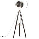gulvlampe med trefod 171 cm massivt mangotræ