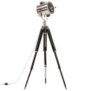 gulvlampe med trefod 165 cm massivt mangotræ