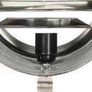 gulvlampe med trefod 165 cm massivt mangotræ