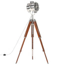 gulvlampe med trefod 165 cm massivt mangotræ
