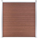 havehegn 180 x 186 cm WPC brun