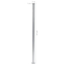 hegnspæle 2 stk. 185 cm aluminium