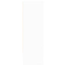 bogreol 80x24x75 cm konstrueret træ hvid