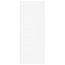 bogreol med 2 hylder 40x30x76,5 cm konstrueret træ hvid