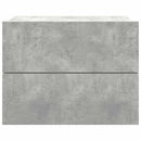 sengebord 40x30x30 cm konstrueret træ betongrå
