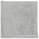 CD-hylde 100x18x18 cm konstrueret træ betongrå
