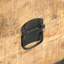 tv-skab 130x30x39 cm massivt mangotræ