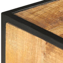 tv-skab 130x30x39 cm massivt mangotræ