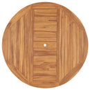 havebord 150x76 cm massivt teaktræ