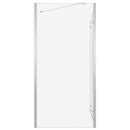 brusevæg til badekar 120x69x130 cm hærdet glas gennemsigtigt