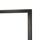 bogreol med 4 hylder 160x35x160 cm massivt mangotræ