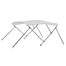 biminitop med 3 buer 183x140x137 cm hvid