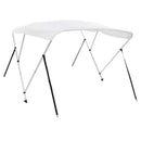 biminitop med 3 buer 183x160x137 cm hvid