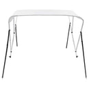 biminitop med 3 buer 183x160x137 cm hvid