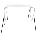 biminitop med 3 buer 183x180x137 cm hvid