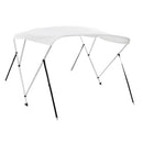 biminitop med 3 buer 183x180x137 cm hvid