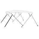biminitop med 4 buer 243x196x137 cm hvid