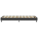 sengestel til boxmadras 100x200 cm stof grå