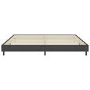 sengestel til boxmadras 200x200 cm stof grå