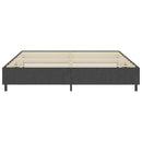 sengestel til boxmadras 200x200 cm stof grå