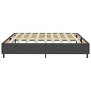 sengestel til boxmadras 200x200 cm stof grå