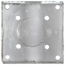 jordpløkker 6 stk.14x14x58 cm galvaniseret stål sølvfarvet