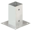 stolpefod 4 stk. 71 mm galvaniseret metal