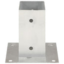 stolpefod 4 stk. 71 mm galvaniseret metal